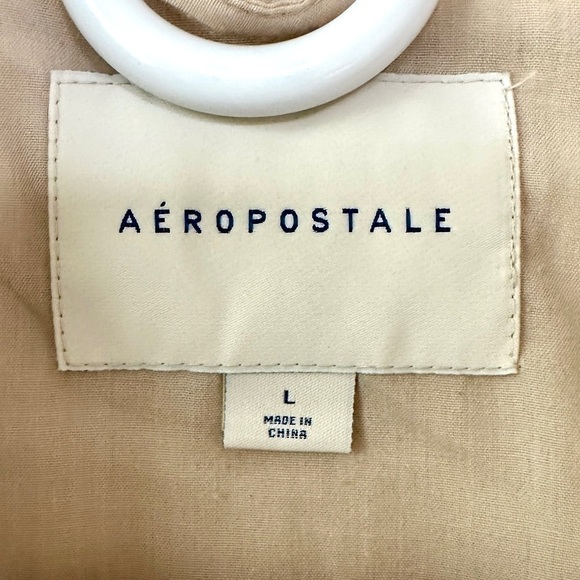 AEROPOSTALE Sherpa Teddy Collared Zip Up Jacket WL - Picture 8 of 10